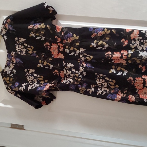 Dex Floral Print Midi Dress size M - Picture 7 of 7